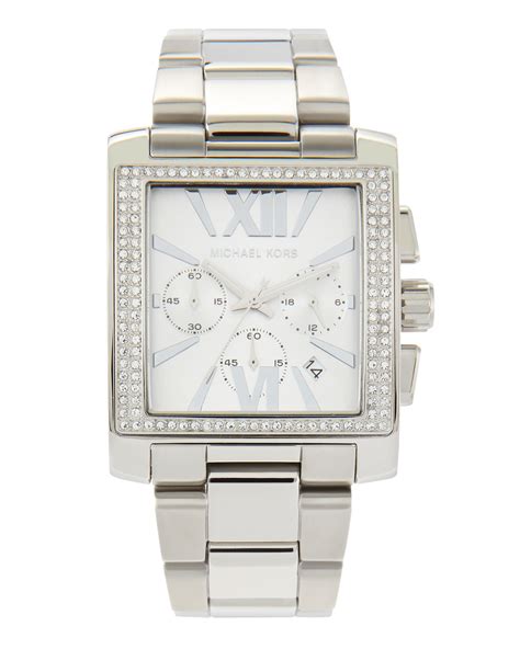 michael kors mens square face watch|Michael Kors ladies square.